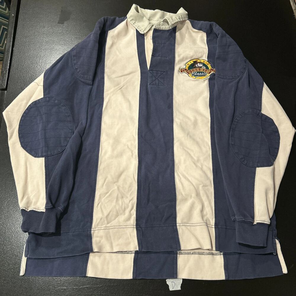 Vintage Mickey Mouse rugby polo t shirt